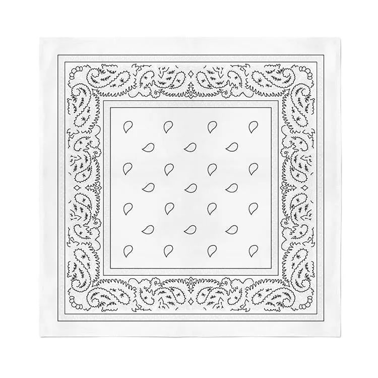 12 Pack POLYESTER Bandanas
