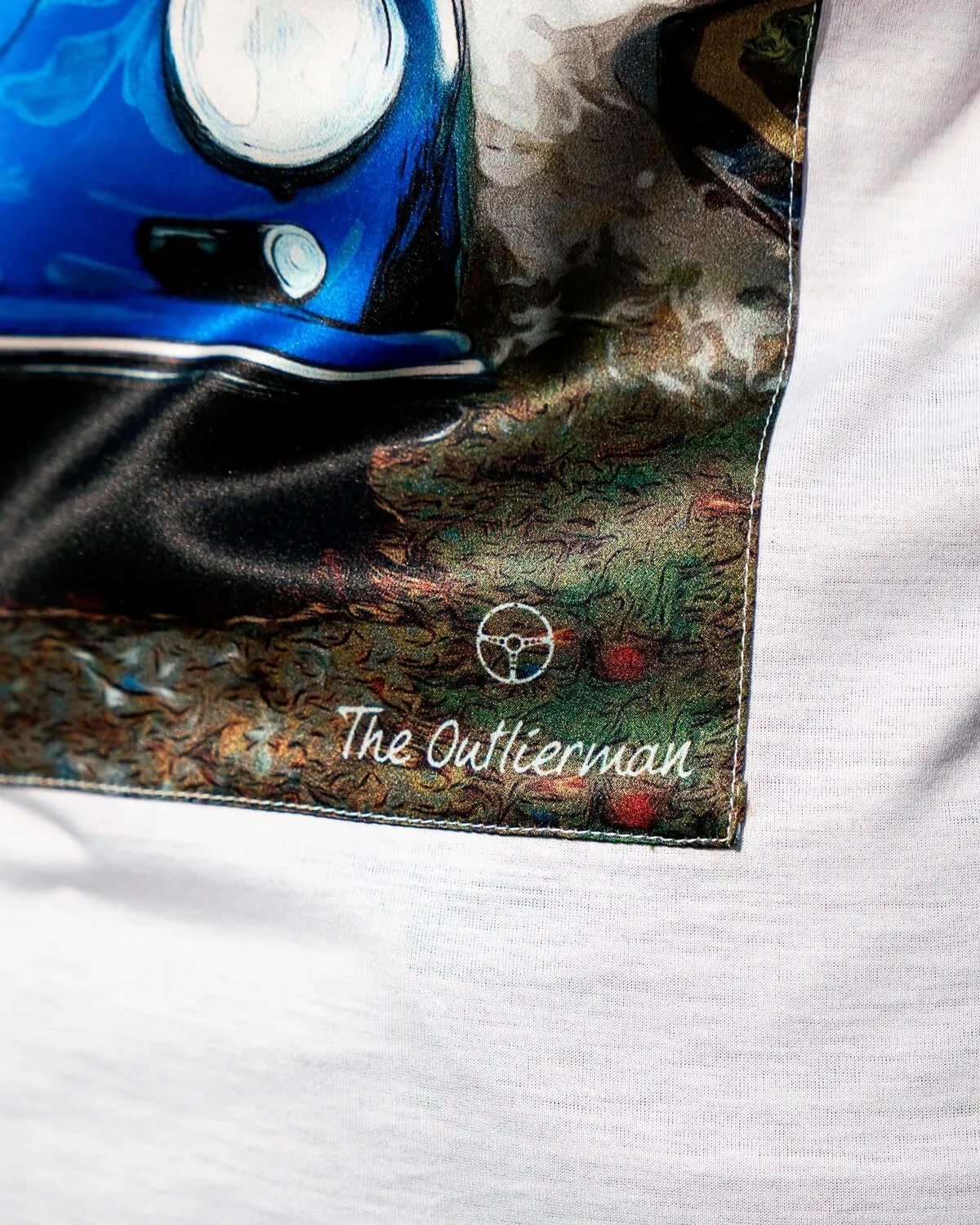 356’S PORTRAIT -  T-shirt with silk application - Limited Edition