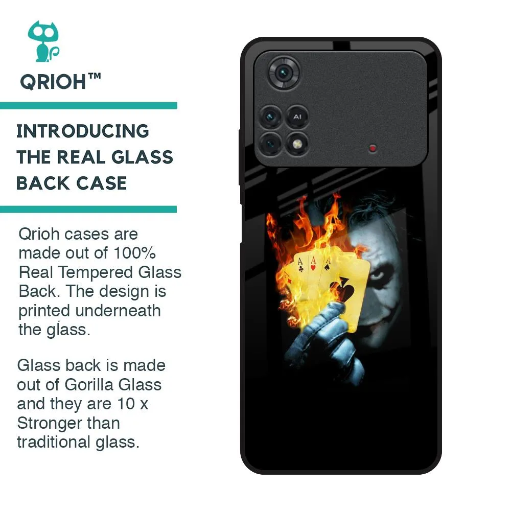 AAA Joker Glass Case for Poco M4 Pro