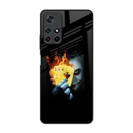 AAA Joker Glass Case for Redmi Note 11T 5G