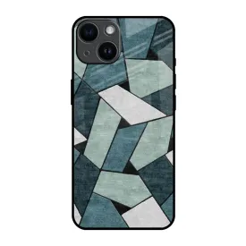 Abstact Tiles Glass Case for iPhone 14