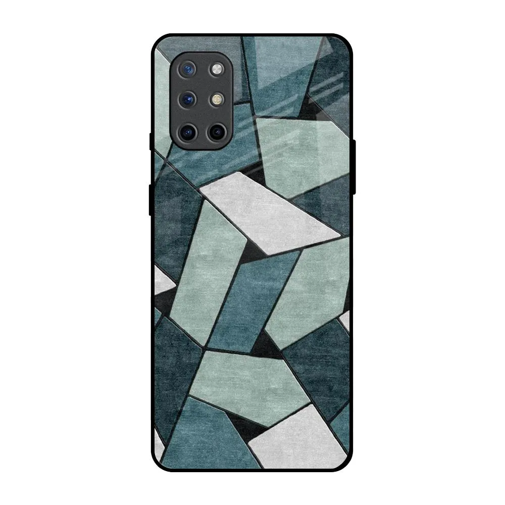 Abstact Tiles Glass Case for OnePlus 8T