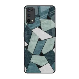 Abstact Tiles Glass Case for Realme 7 Pro