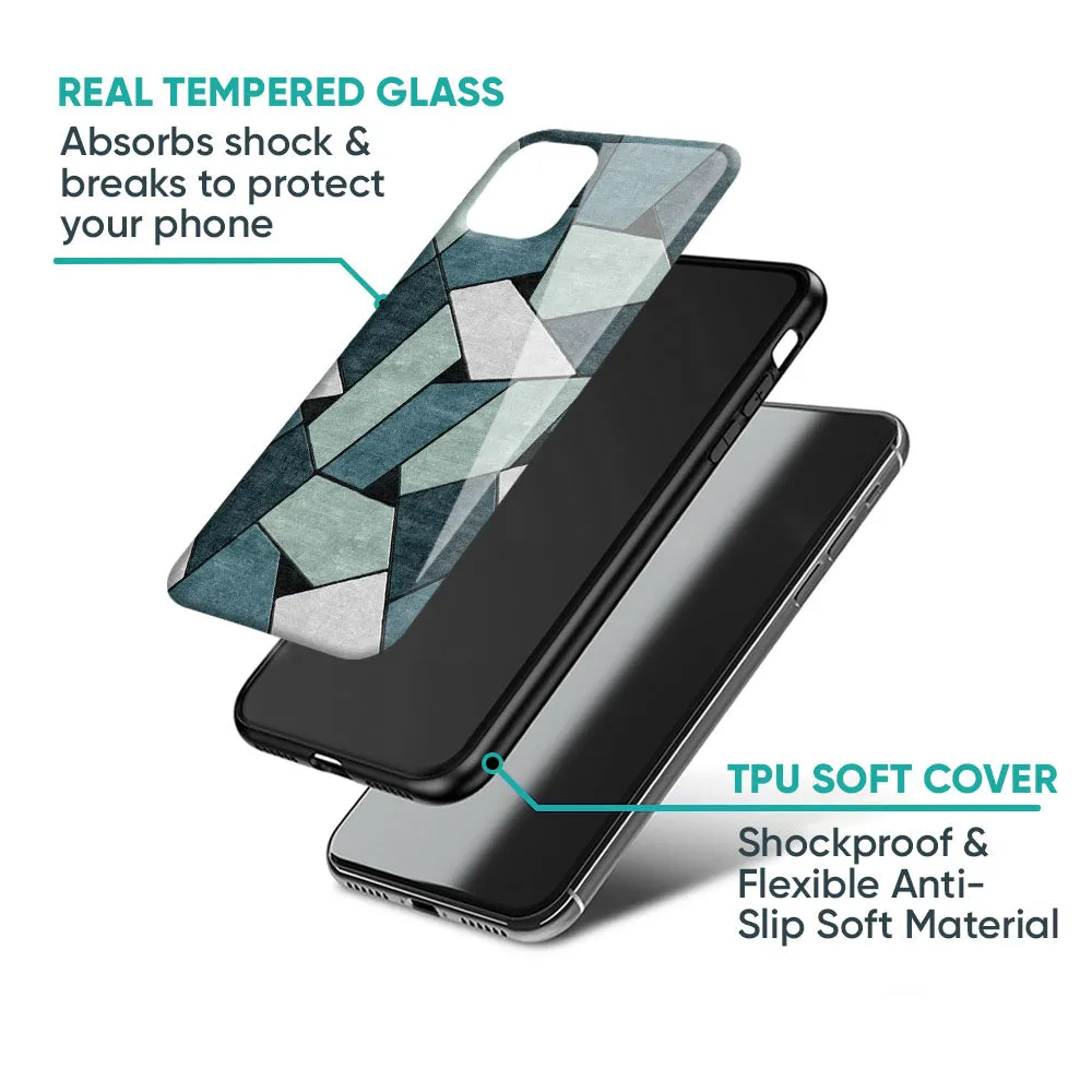 Abstact Tiles Glass Case for Samsung Galaxy A33 5G