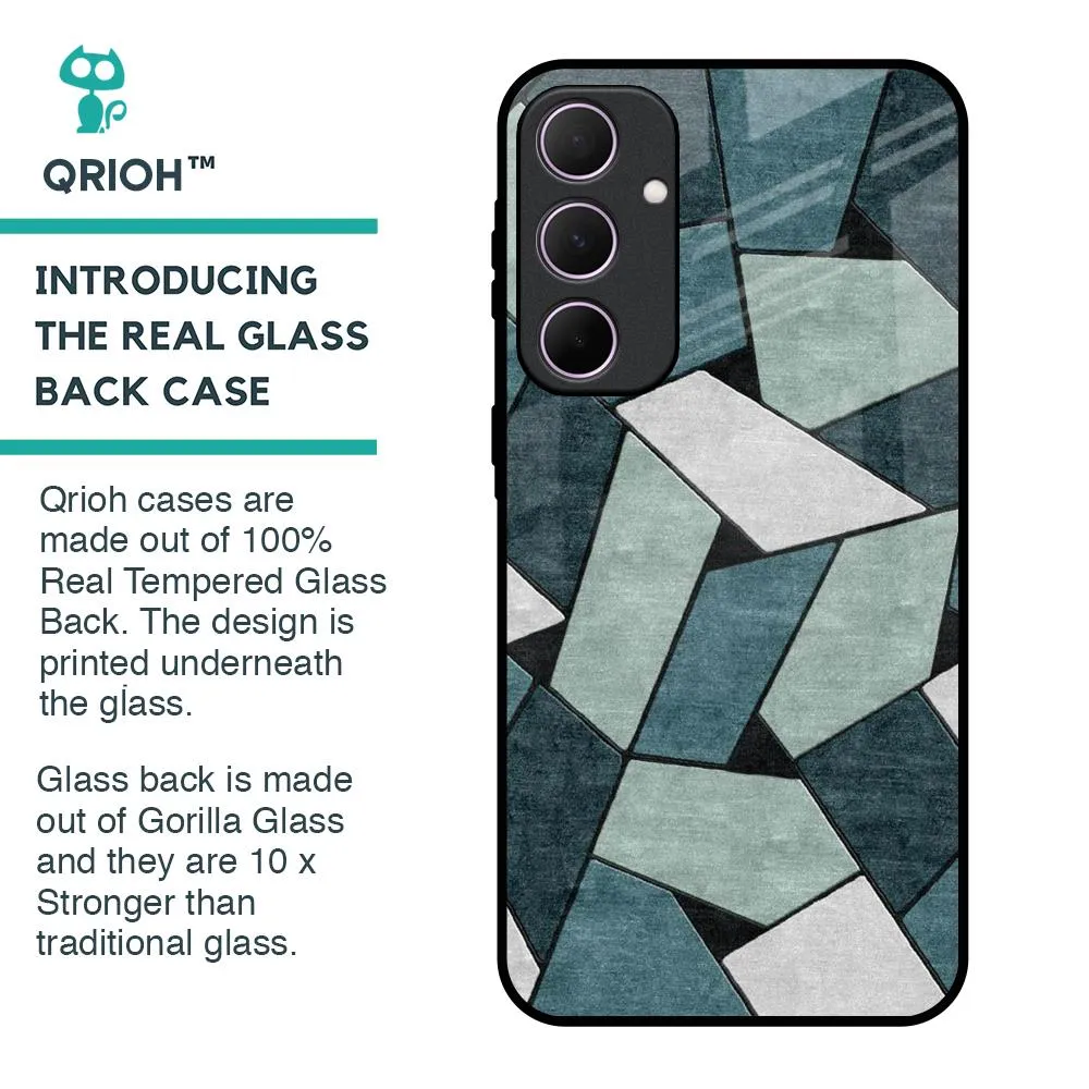 Abstact Tiles Glass Case for Samsung Galaxy A35 5G