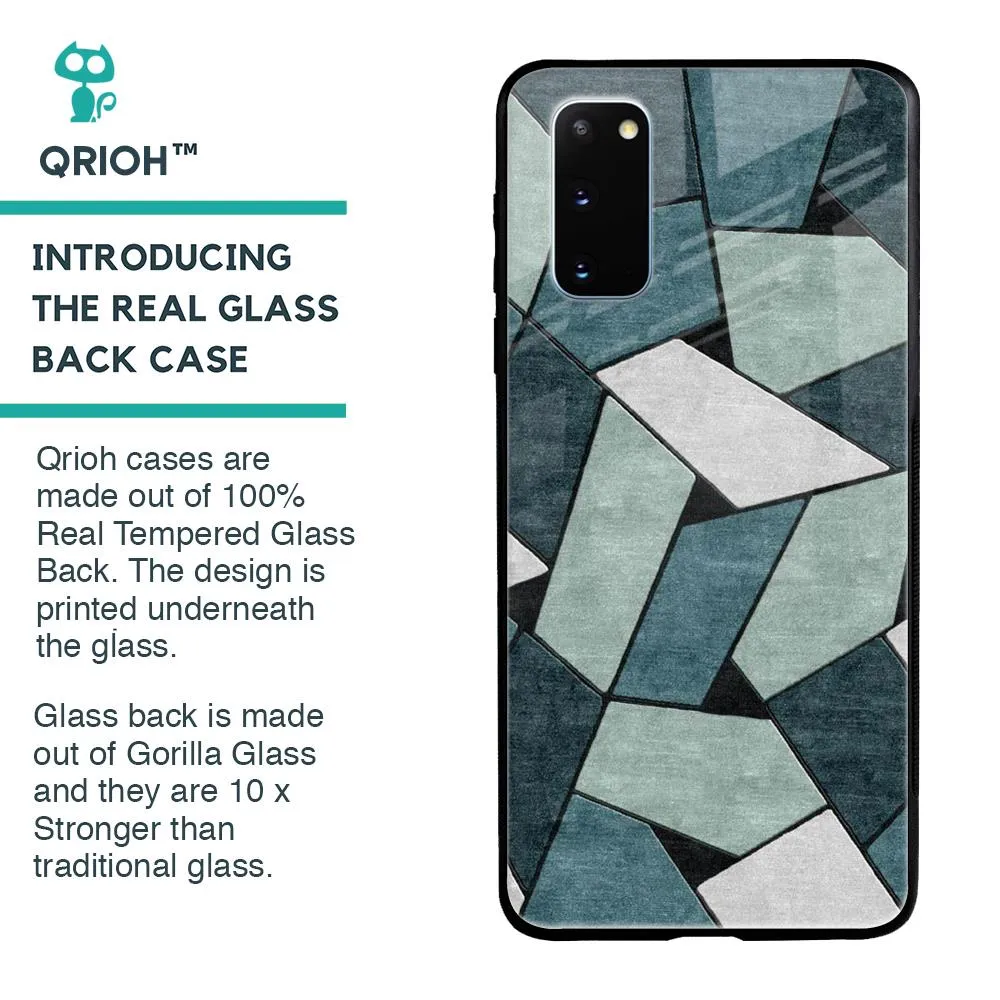 Abstact Tiles Glass Case for Samsung Galaxy S20