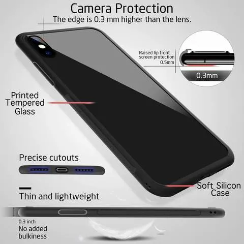 Abstract Arrow Pattern Glass Case For iPhone 12 Pro Max