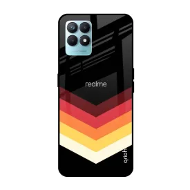 Abstract Arrow Pattern Glass Case For Realme Narzo 50
