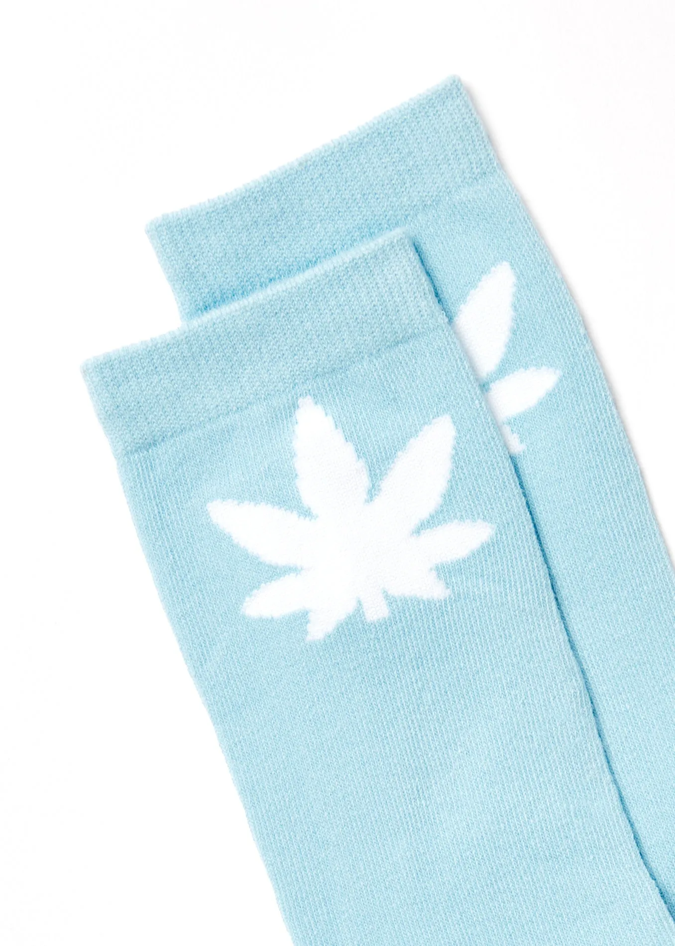 AFENDS Unisex Controlla - Crew Socks - Sky Blue