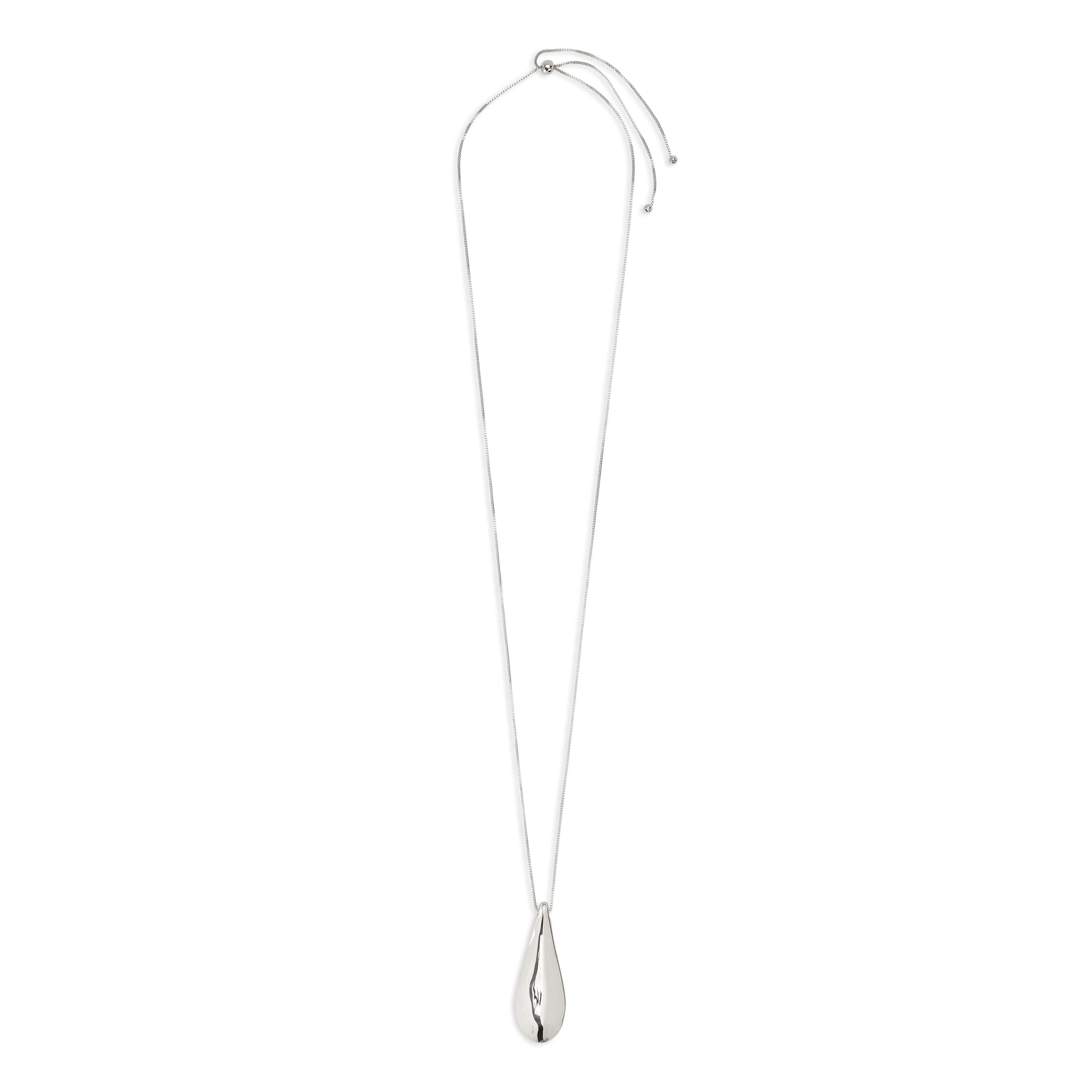 ALMA recycled necklace silver-plated
