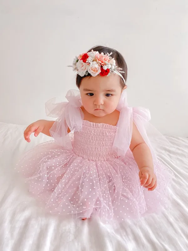 Amber Baby Girls Flower Headband