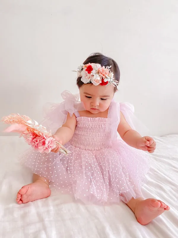 Amber Baby Girls Flower Headband
