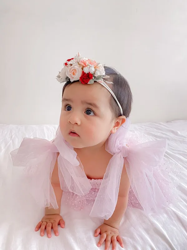 Amber Baby Girls Flower Headband