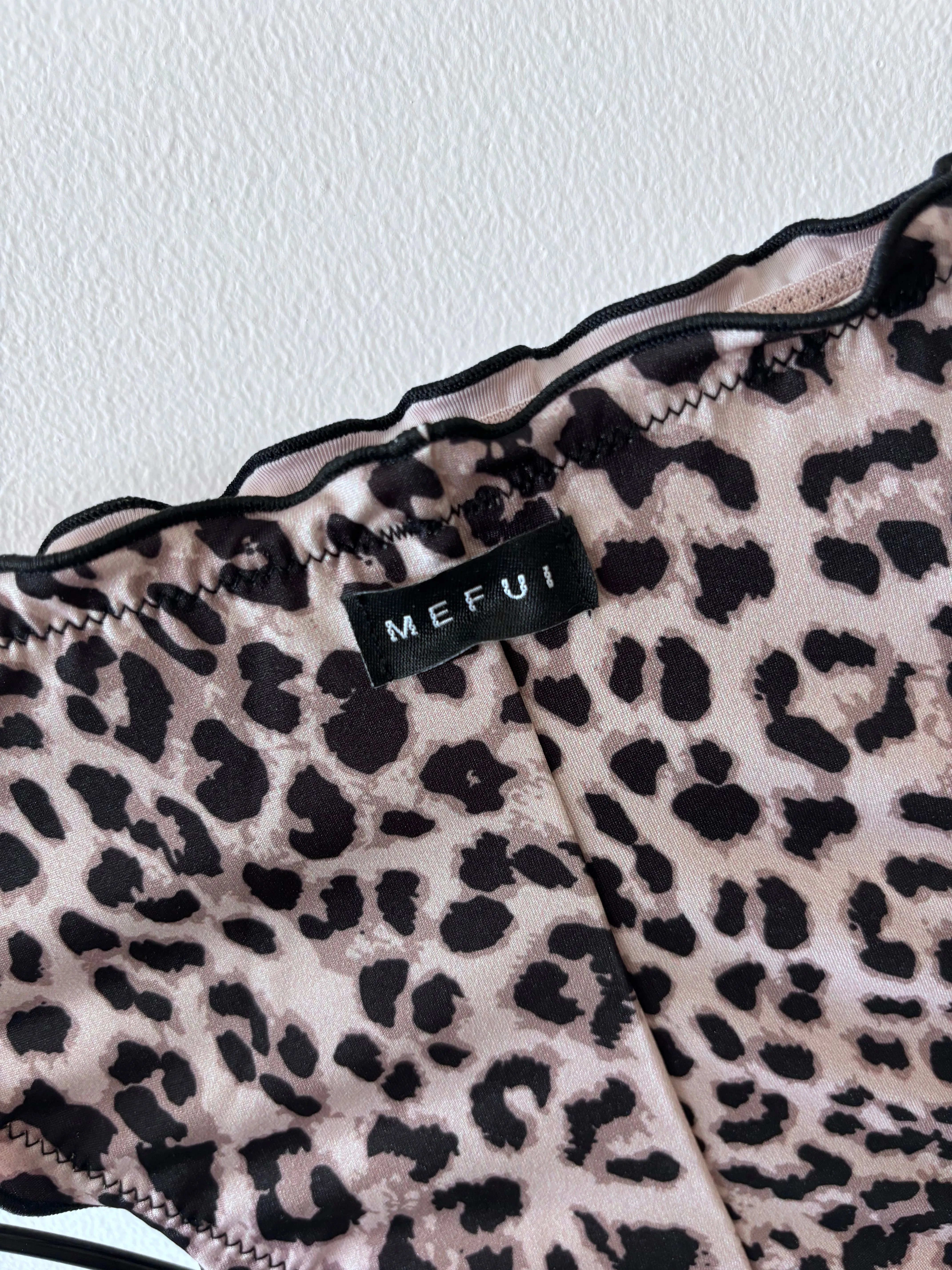 Animalier Curly Bandeau Bikini