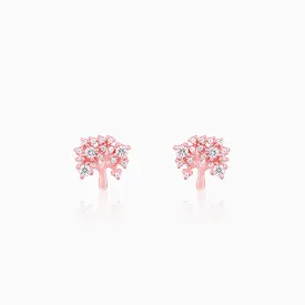 Anushka Sharma Rose Gold Tree of life Earrings