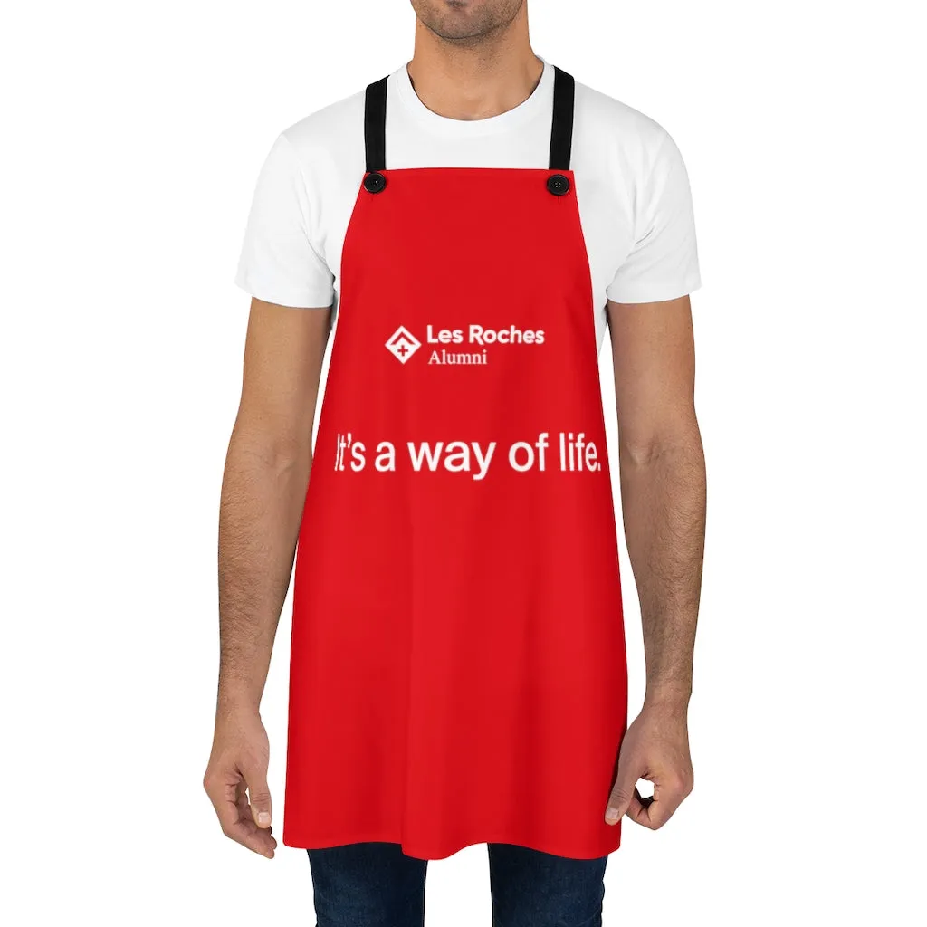 Apron red