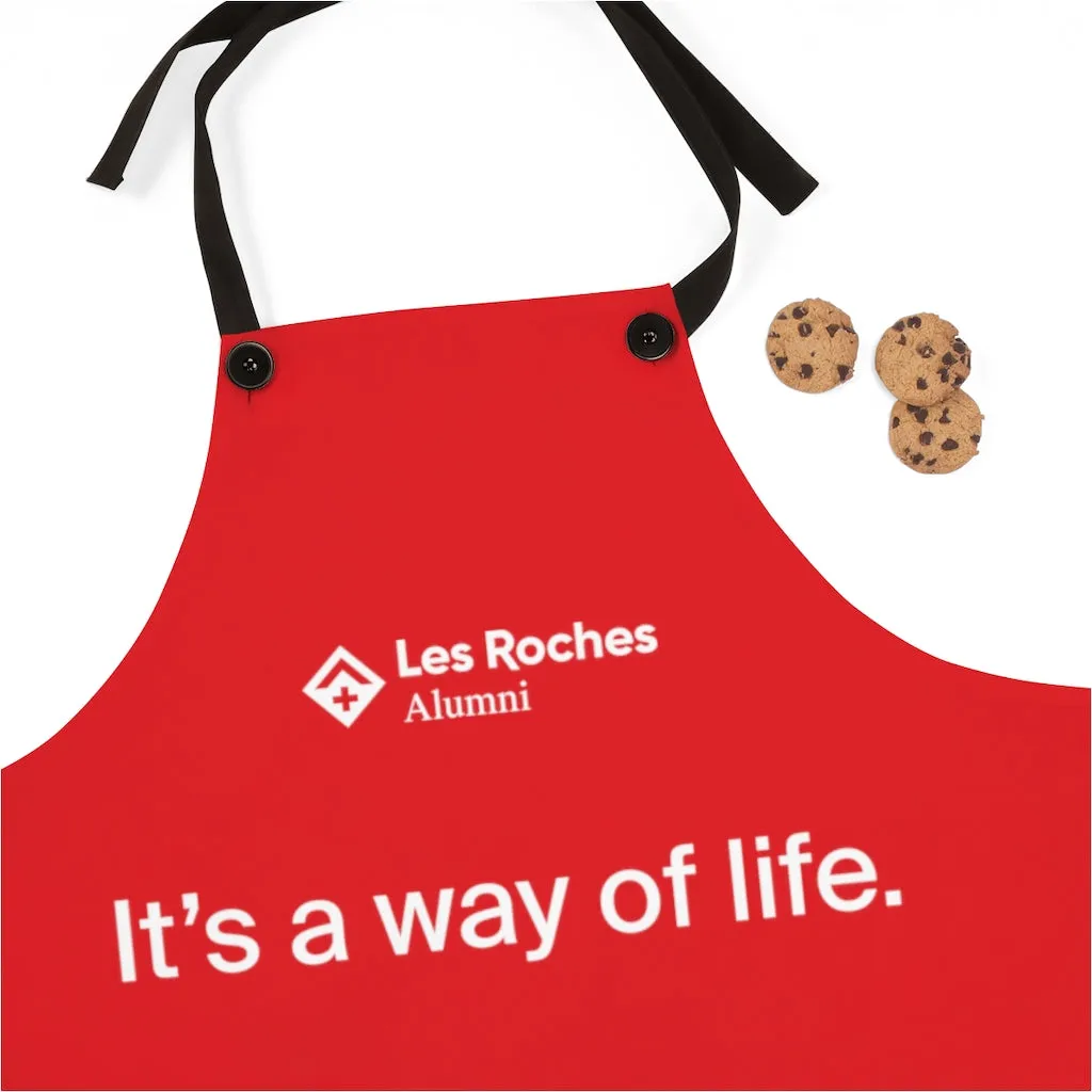 Apron red