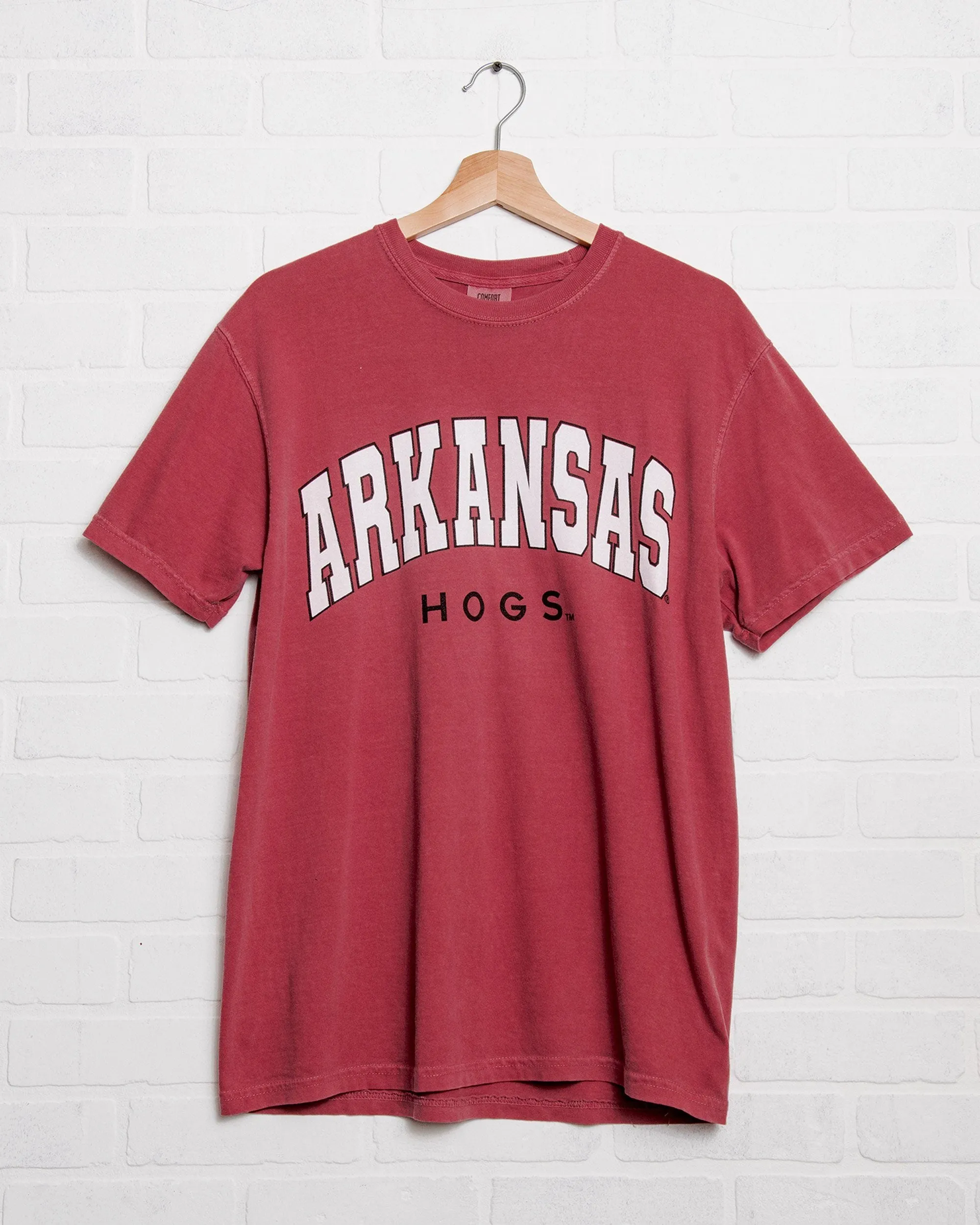 Arkansas Razorbacks Filled Gault Cardinal Tee