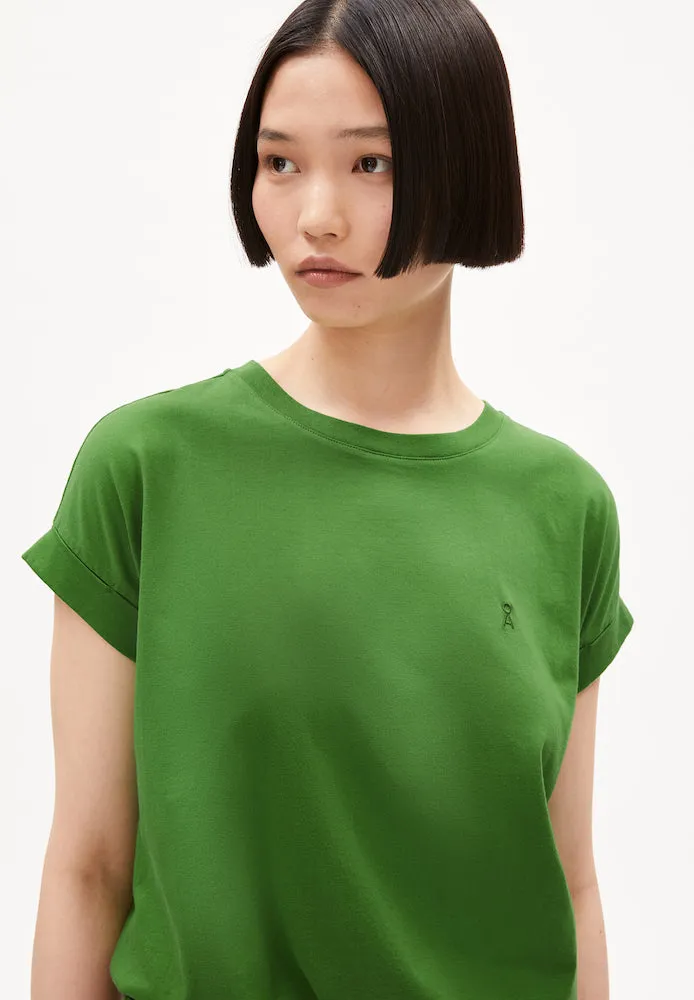 ARMEDANGELS Idaara t-shirt ivy green women