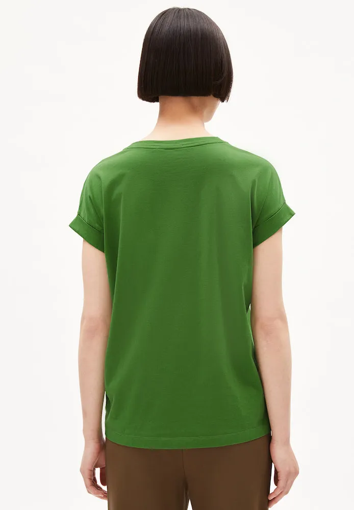 ARMEDANGELS Idaara t-shirt ivy green women