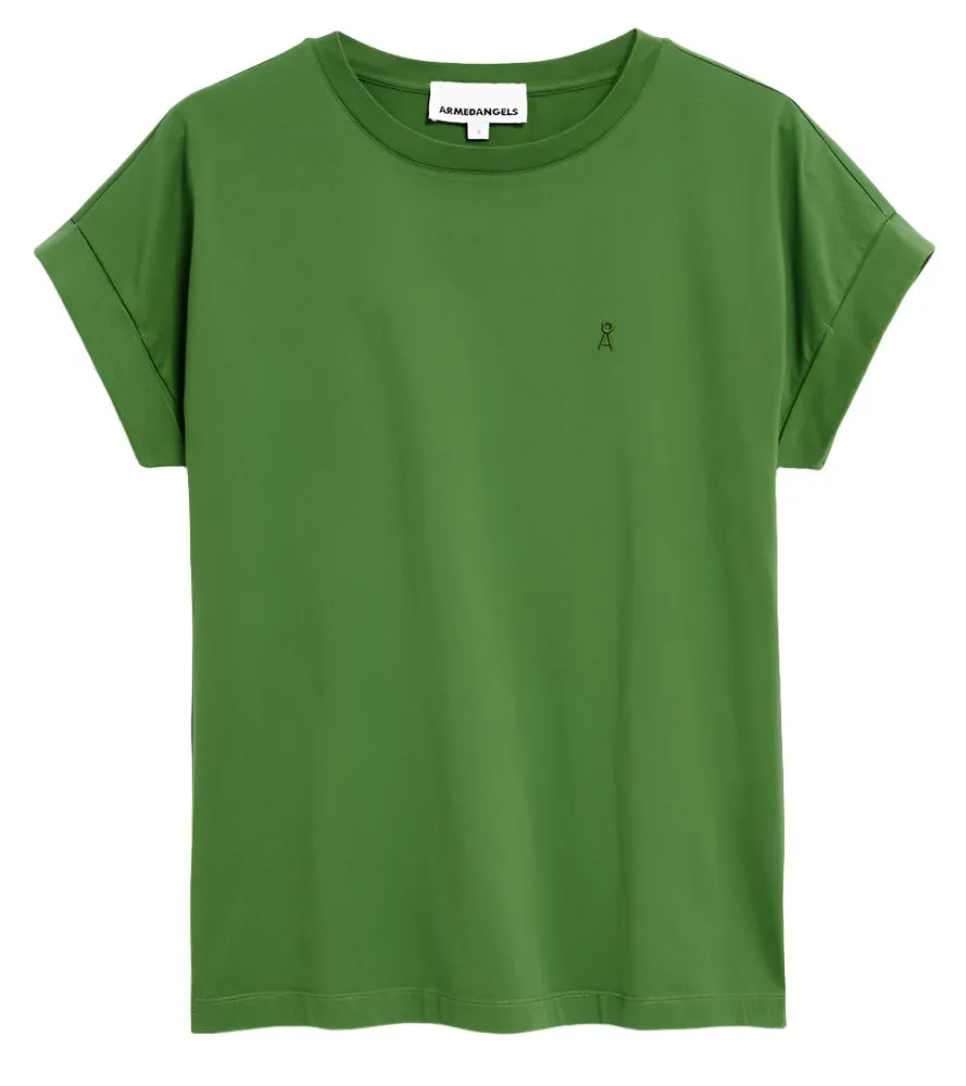 ARMEDANGELS Idaara t-shirt ivy green women