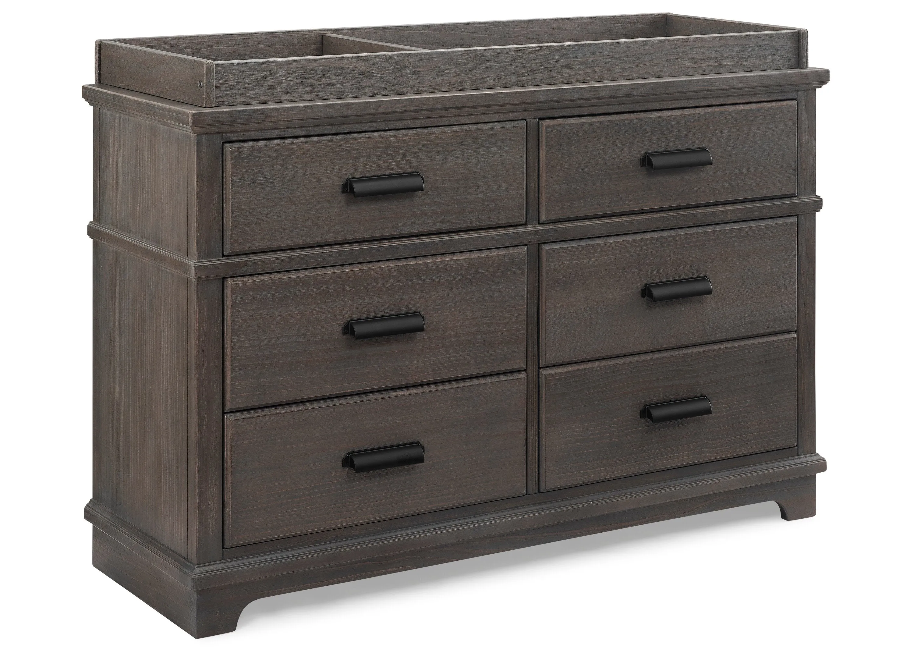 Asher 6 Drawer Dresser with Changing Top and Interlocking Drawers