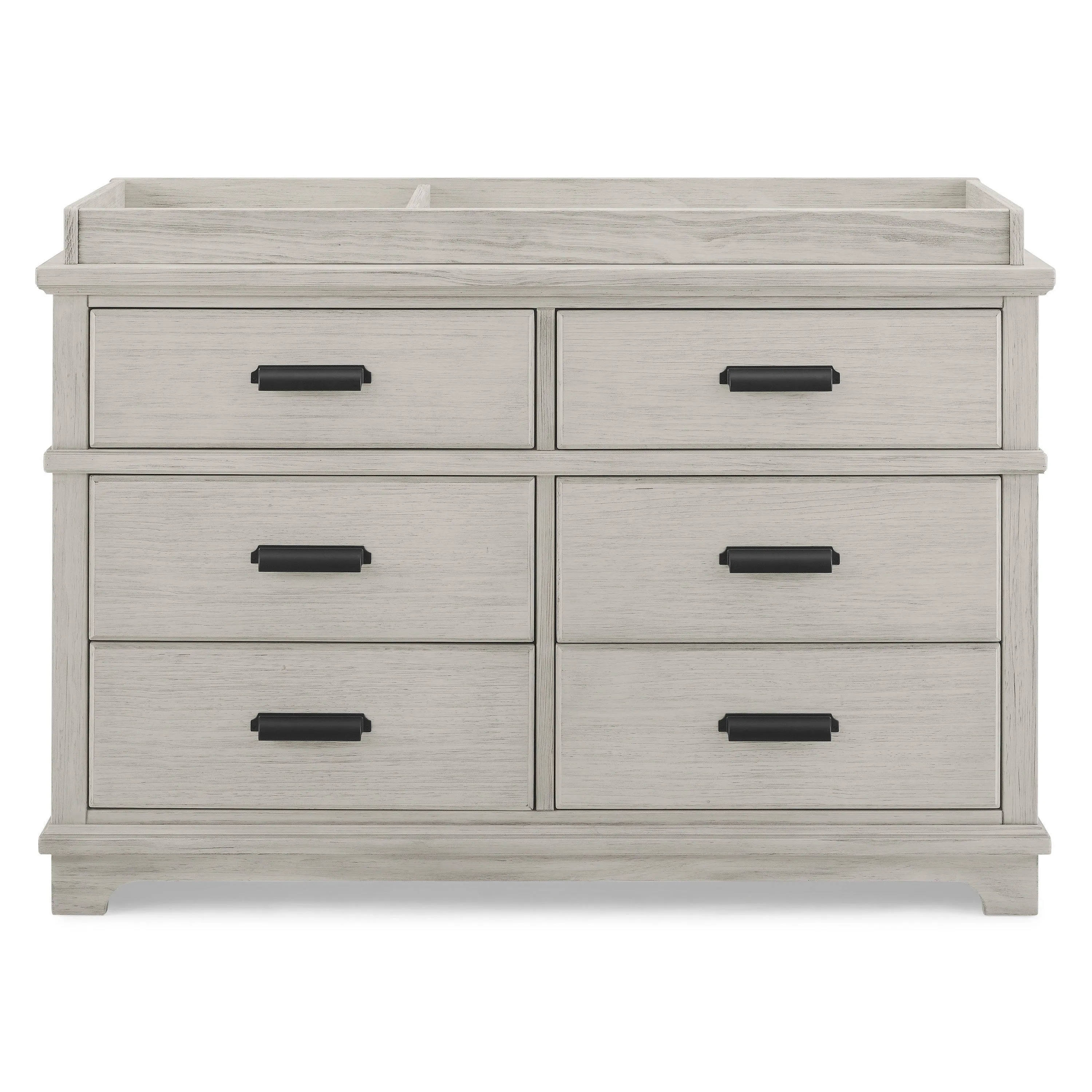 Asher 6 Drawer Dresser with Changing Top and Interlocking Drawers