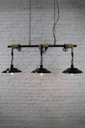 Barn Rope Swing Pendant Light
