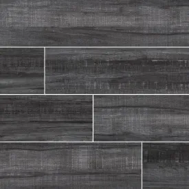 Belmond Ceramic Tile Collection Obsidian - 8"x40"
