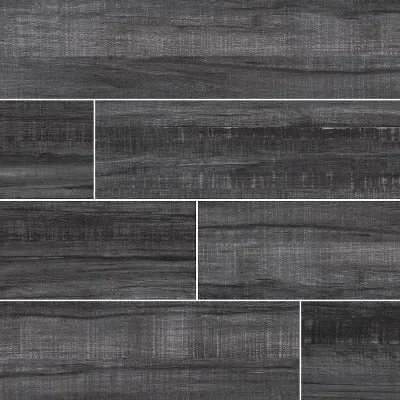 Belmond Ceramic Tile Collection Obsidian - 8"x40"