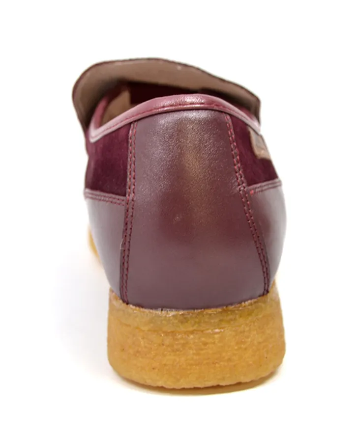 Brooklyn I Leather & Suede Slip-On Shoe with Tassel Detailing