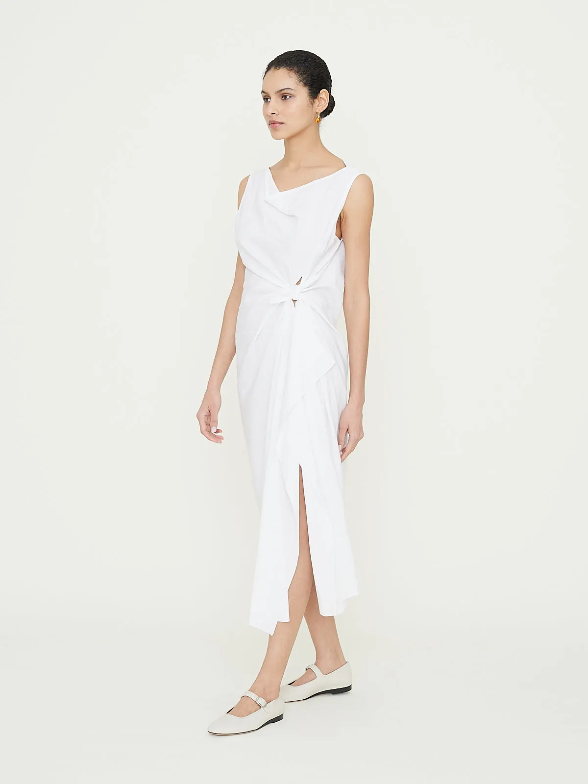 Caroline Dress in Bianco