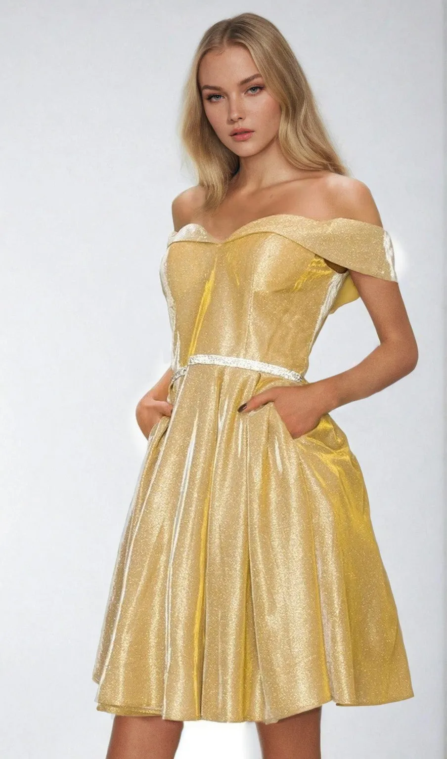 Cinderella Couture Short Party Dress 8012j