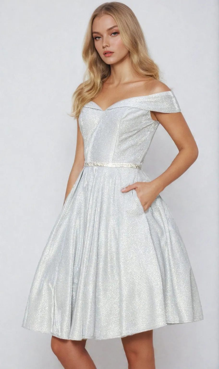 Cinderella Couture Short Party Dress 8012j