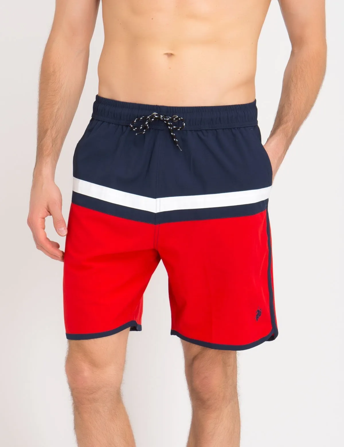 COLORBLOCK SWIM TRUNKS
