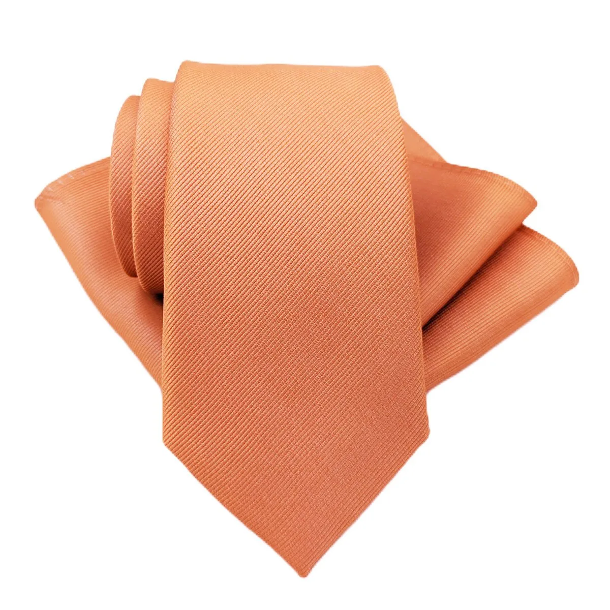 Copper Rose Silk Pocket Square