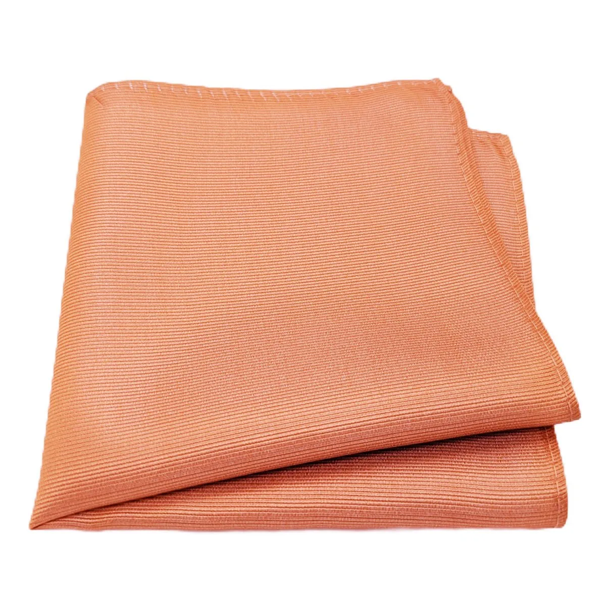 Copper Rose Silk Pocket Square