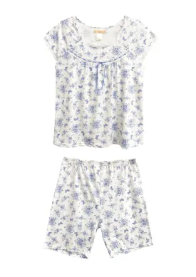 Cotton Knit Butterfly Toile Boxer PJ