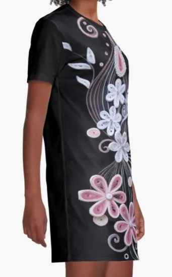 Cowgirl Kim Rockin' Daisy Graphic Tee Dress