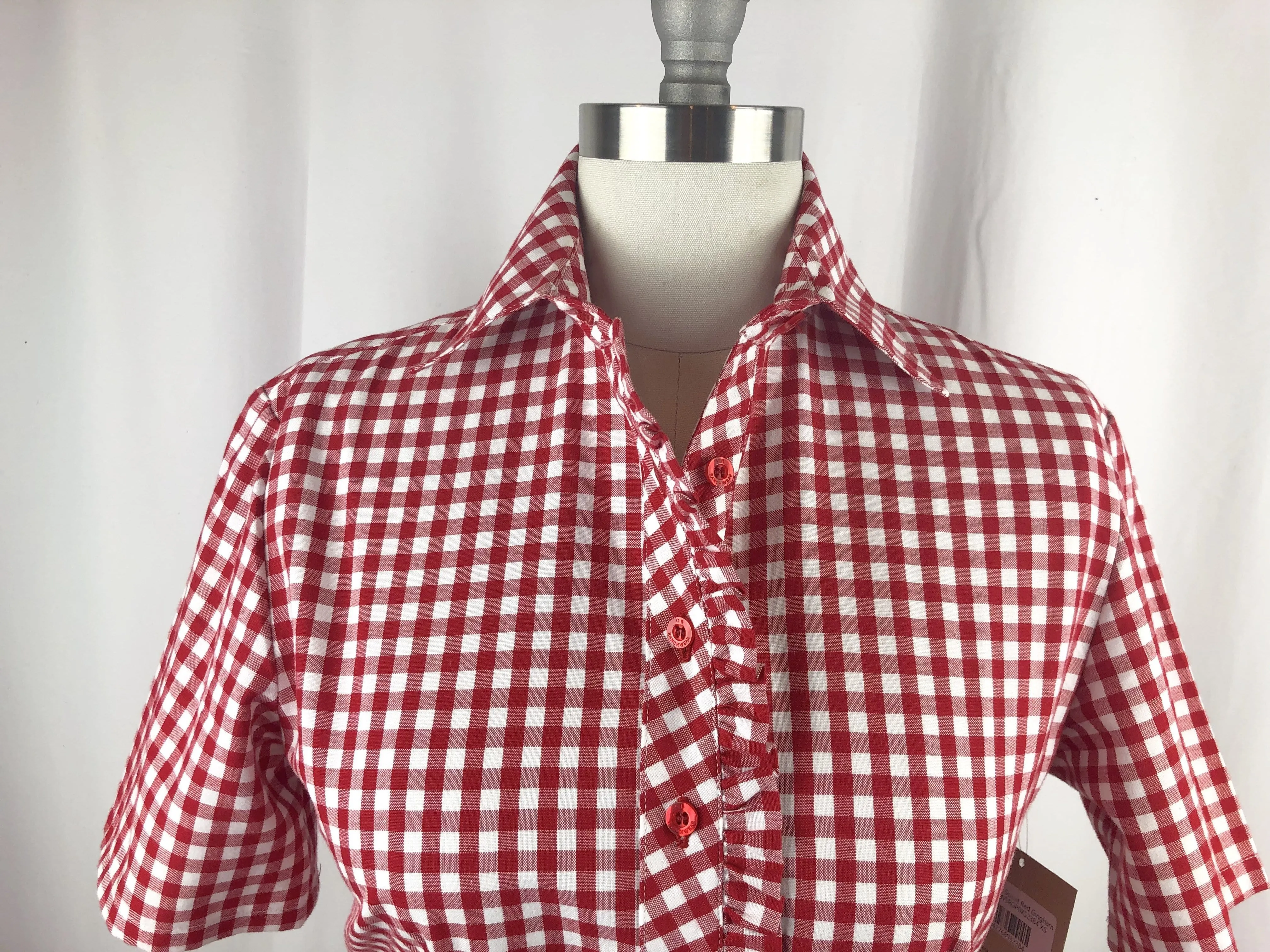 CR Short & Sweet Red Gingham