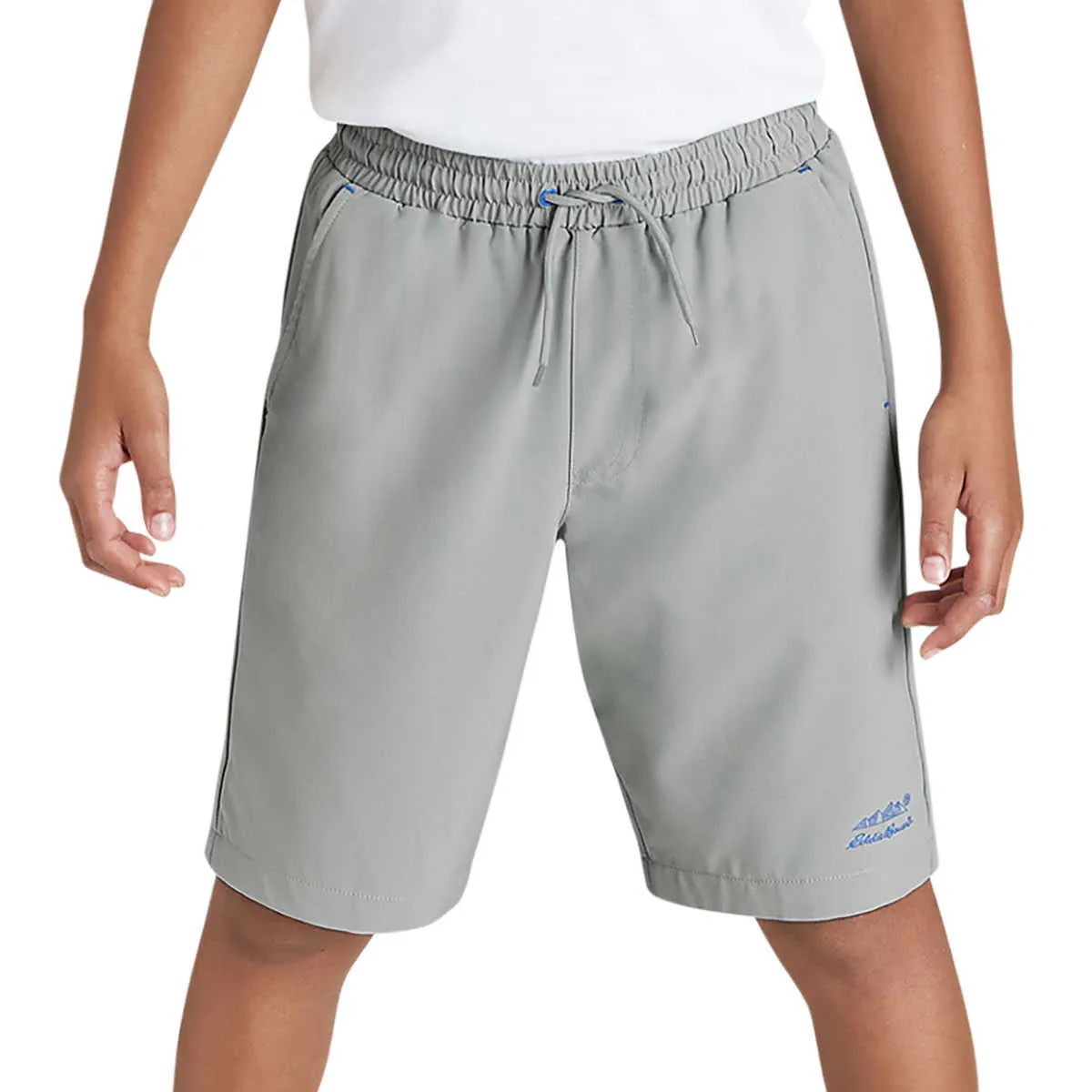 Eddie Bauer Big Boy's 2-pack Youth Hybrid Quick Dry Mesh Lined Casual Active Shorts