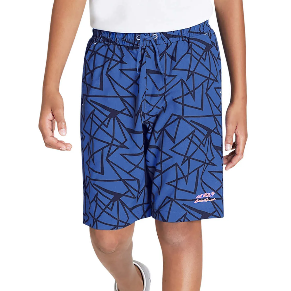 Eddie Bauer Big Boy's 2-pack Youth Hybrid Quick Dry Mesh Lined Casual Active Shorts