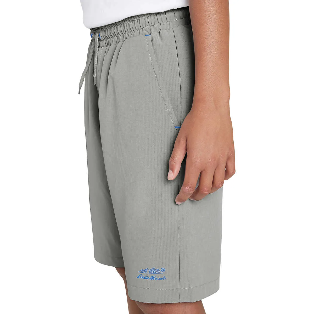 Eddie Bauer Big Boy's 2-pack Youth Hybrid Quick Dry Mesh Lined Casual Active Shorts