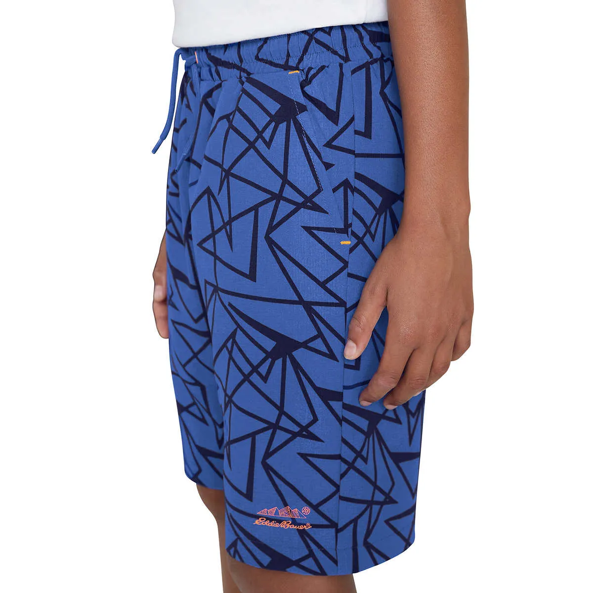 Eddie Bauer Big Boy's 2-pack Youth Hybrid Quick Dry Mesh Lined Casual Active Shorts