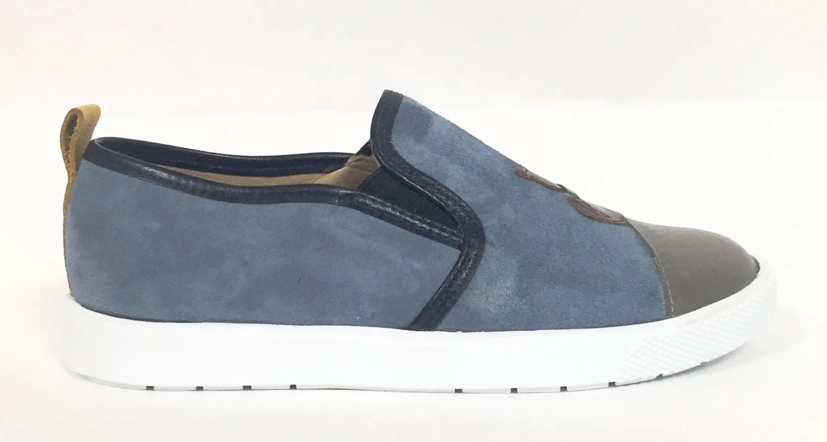 Elephantito Blue/Gray Slip-on Shoe