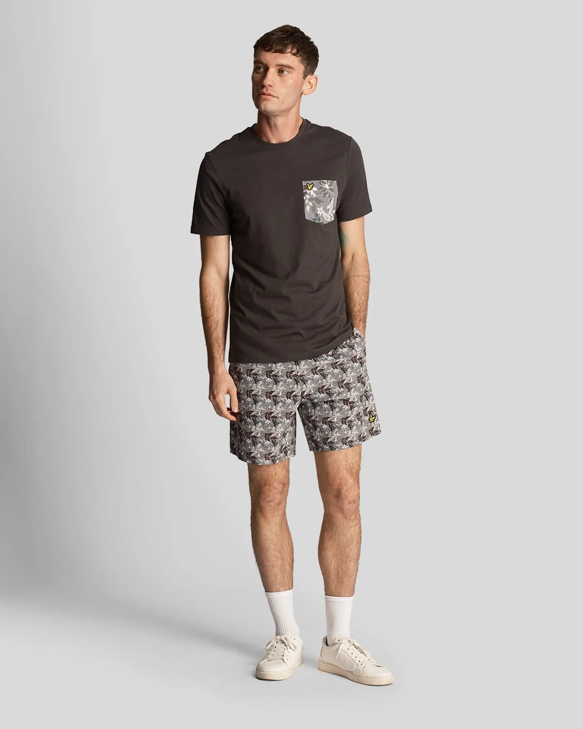 Floral Print Resort Swim Shorts