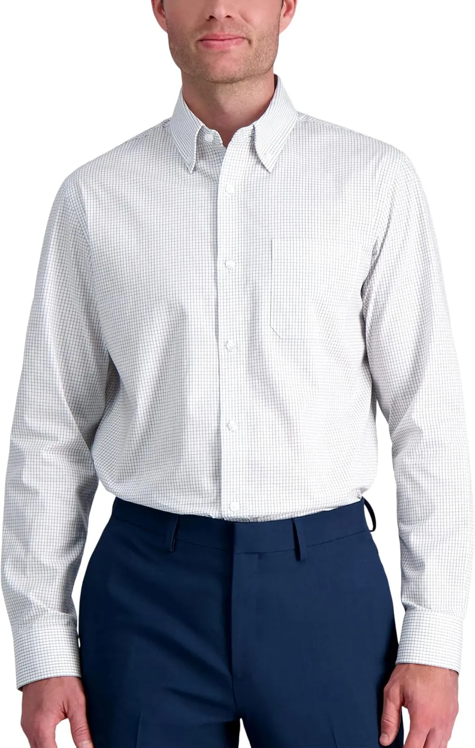 Haggar Men's Premium Comfort Classic Fit Dress Shirt