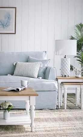 Hampton 2.5 Seater Sofa Duck Egg