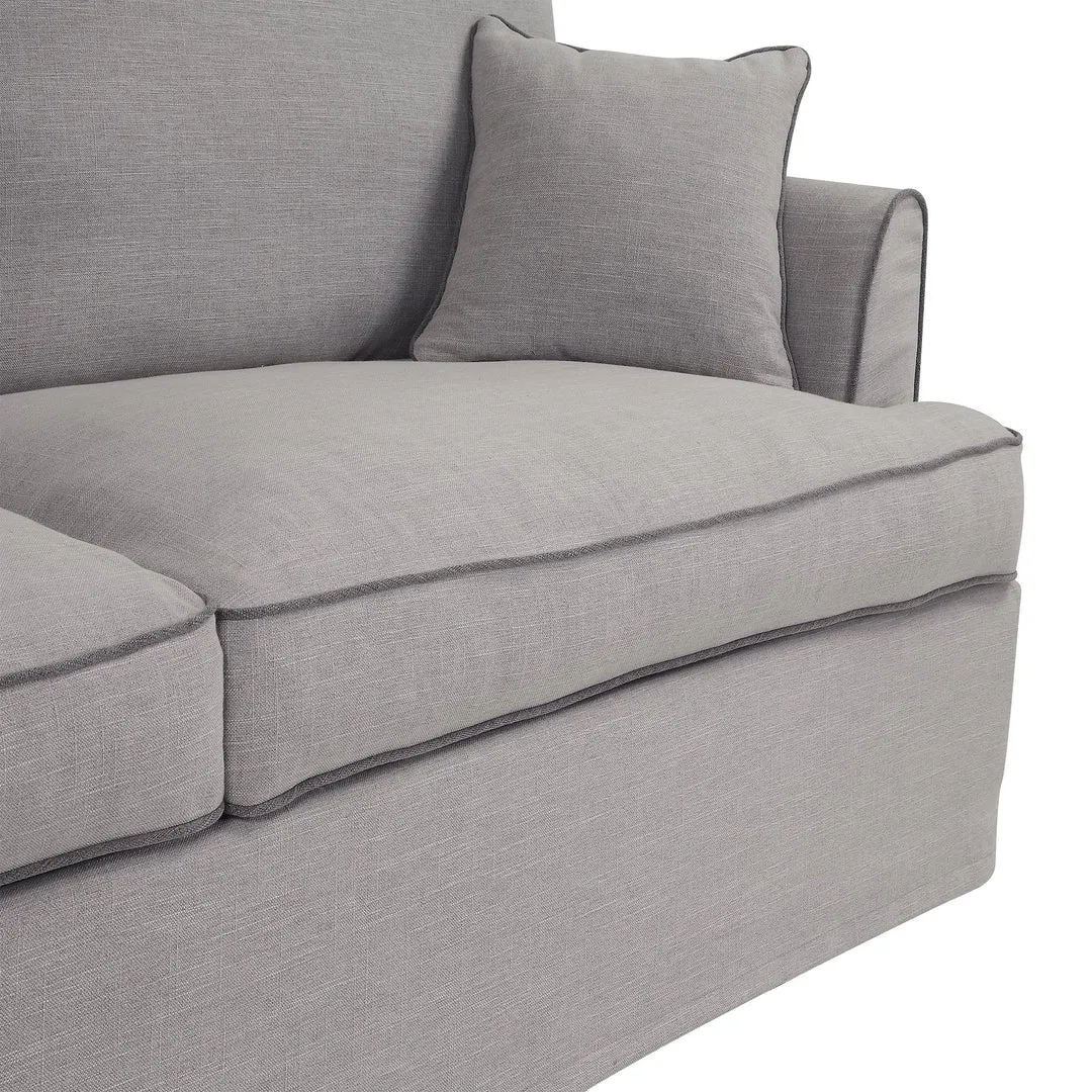 Hampton 3 Seater Sofa Pebble Grey