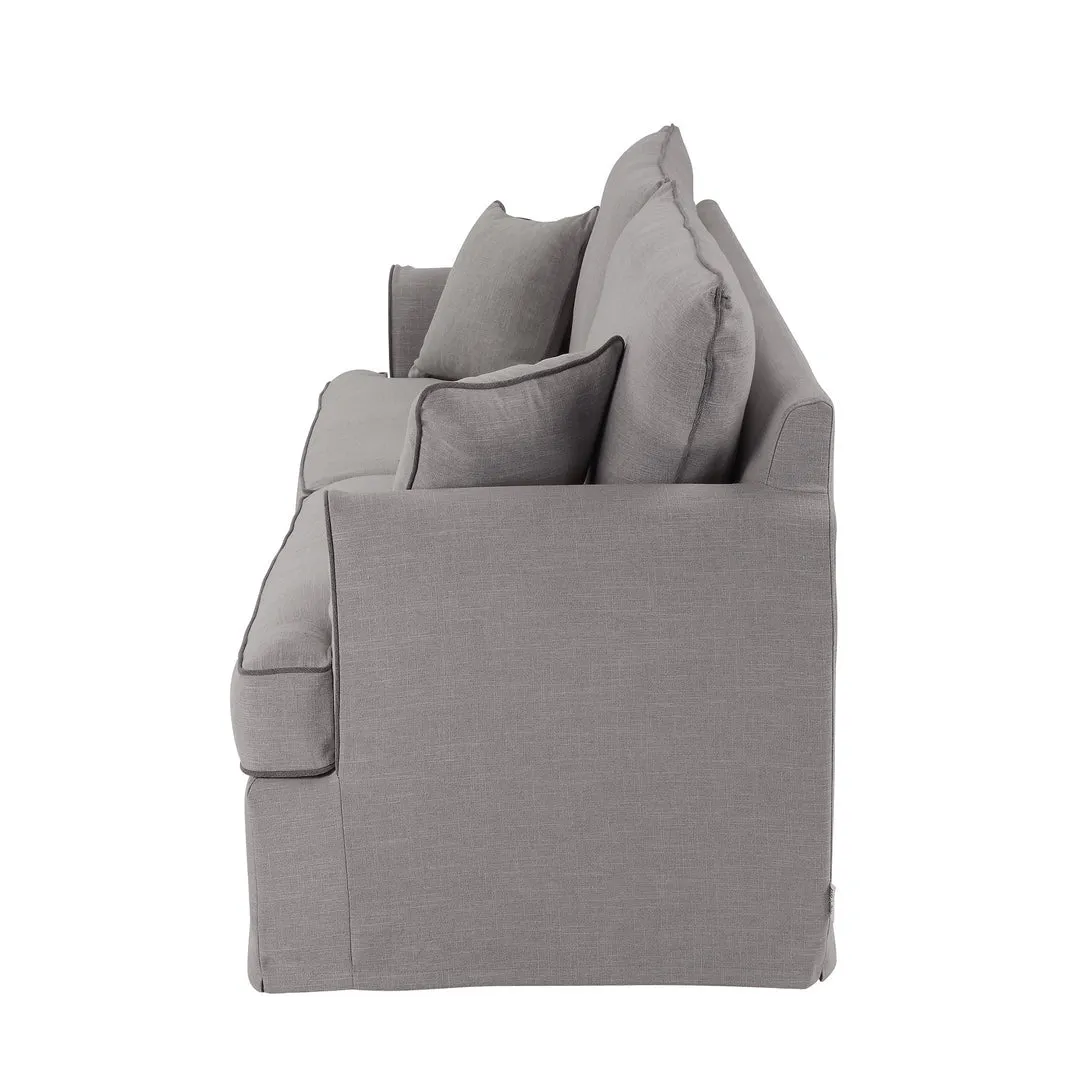 Hampton 3 Seater Sofa Pebble Grey